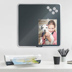 Leitz Set iLAM Home A4 Laminiergerät + Heißlaminierfolien A4 80 mic im 100er Pack, Laminiergerät für 75 bis 125 mic Laminierfolien, 3 Min. Aufwärmzeit, Weiß, Ideal für Home Office & Schule, 74200000