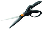 Fiskars Rasenkantenschere GS40, Einstellbarer Schneidewinkel (180°), Länge: 35,5 cm, Stahl/Kunststoff, Schwarz/Orange, SmartFit, 1023632