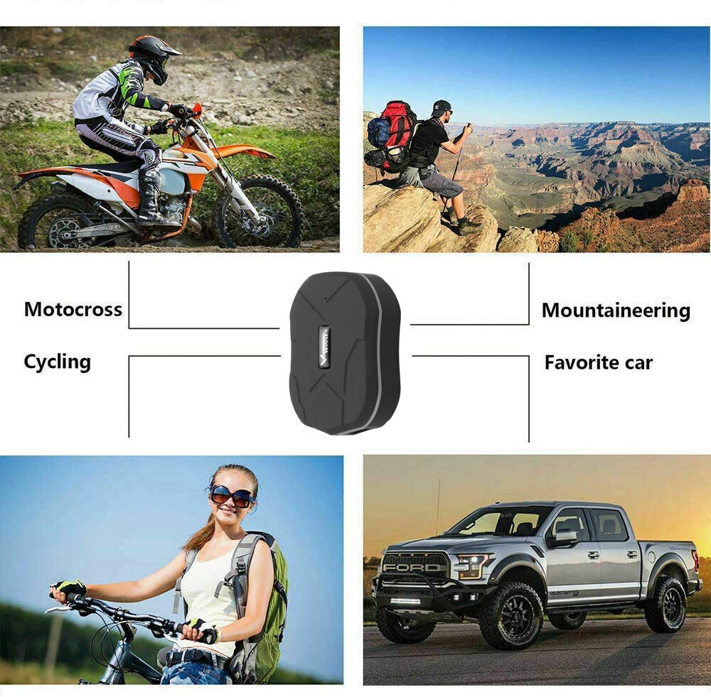 Mini GPS Tracker Ohne ABO Micro 1500mah SOS GPS-Tracker Auto Klein Auto Fahrrad Anti-Thief Echtzeit Tracking IP65 Wasserdicht TK905 mit Kostenloser App