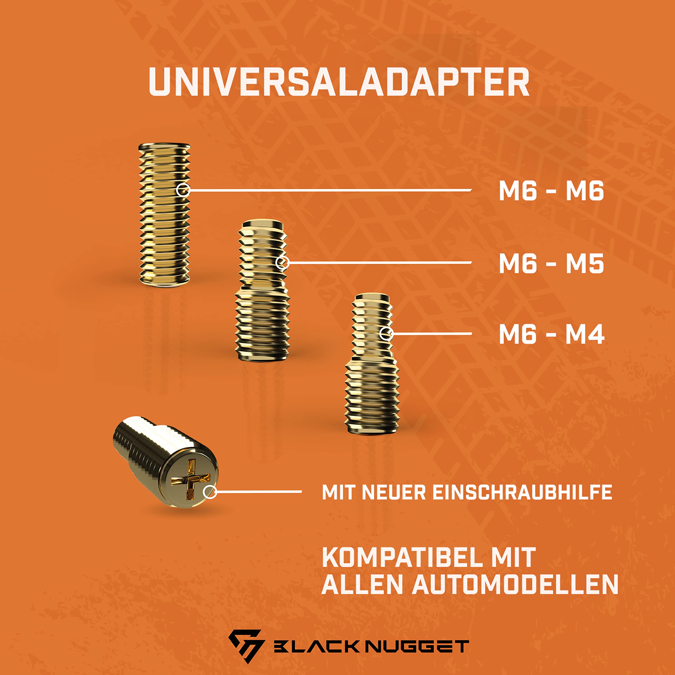 BlackNugget® Autoantenne 3cm - Universal Kfz Antenne - Dachantenne mit erstklassiger Empfangsqualität - Kurze Autoantennen für AM & FM Empfang - DAB Antenne Auto - Kurzstabantenne