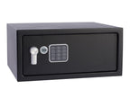 Yale Elektronischer Tresor mit Alarm YLC/200/DB2, 24 L, Schwarz – 3–6-stelliger PIN-Code, Mastercode, Doppelbolzenverriegelung, inkl. 2 Schlüssel, ideal für Laptop, Hotel & Zuhause