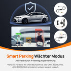 70mai 4K Dashcam A810, HDR Dual-Kanal Dash Cam mit 128GB SD-Karte, Sony STARVIS 2, Night Owl Vision, vorne und hinten 24/7 Parküberwachung, AI-Sensor, GPS, ADAS, WiFi&App Steuerung, bis zu 256GB