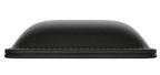 Glorious Gaming Padded Keyboard Wrist Rest (Full Size, 25 mm stark) - gesteppte Ränder, glatte Stoffoberfläche, rutschfeste Gummibasis, mittlere Festigkeit, 440 x 100 x 25 mm - Schwarz