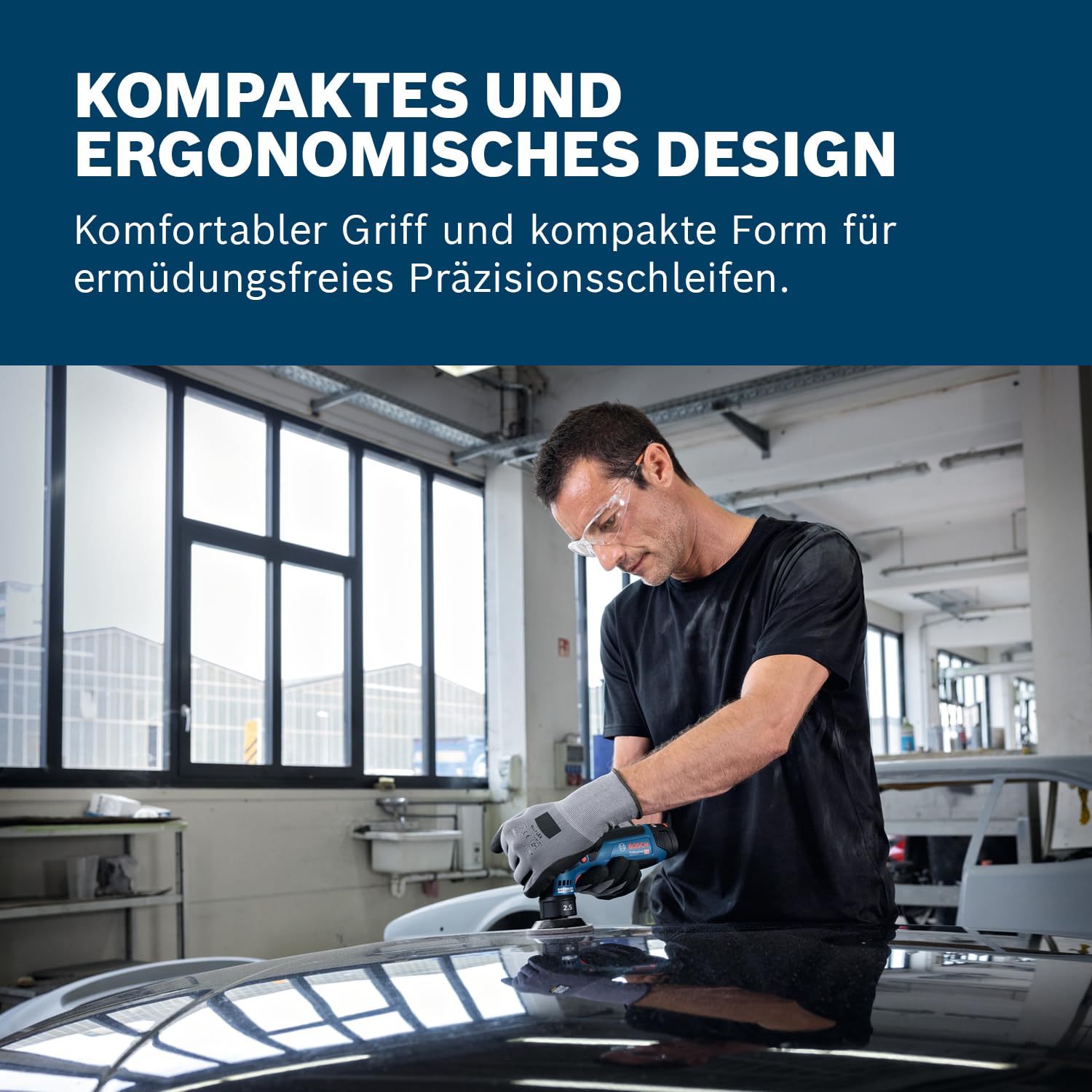 Bosch Akku - Exzenterschleifer GEX 12 V-77 (Ausführung: 06019L2100, Solo/Karton)