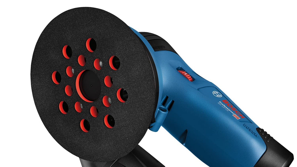 Bosch Professional 12V System Akku Exzenterschleifer GEX 12V-125 (inkl. Schleifteller (125mm), 1x Schleifpapier, Staubbeutel, ohne Akku/ Ladegerät)