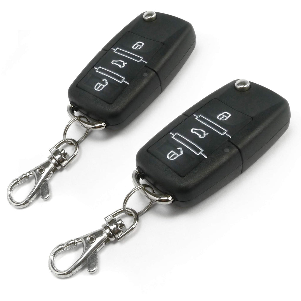 JOM Car Parts & Car Hifi GmbH 7105 Keyless Open, Funkfernbedienung für vorhandene Original-Zentralverriegelung, universal, mit 2 Klappschlüssel