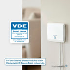 Homematic IP Smart Home Heizkörperthermostat – Evo, anthrazit, digitaler Thermostat Heizung, Steuerung per App, Alexa, Google Assistant, einfache Installation, Energie sparen, 156650A0