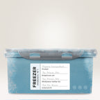 AVERY Zweckform L7976-25 Tiefkühletiketten (200 Aufkleber, 99,1x67,7mm auf A4, selbstklebend, temperaturbeständige und tiefkühlfeste Klebeetiketten für Gefriergut, bedruckbar) 25 Blatt, weiß