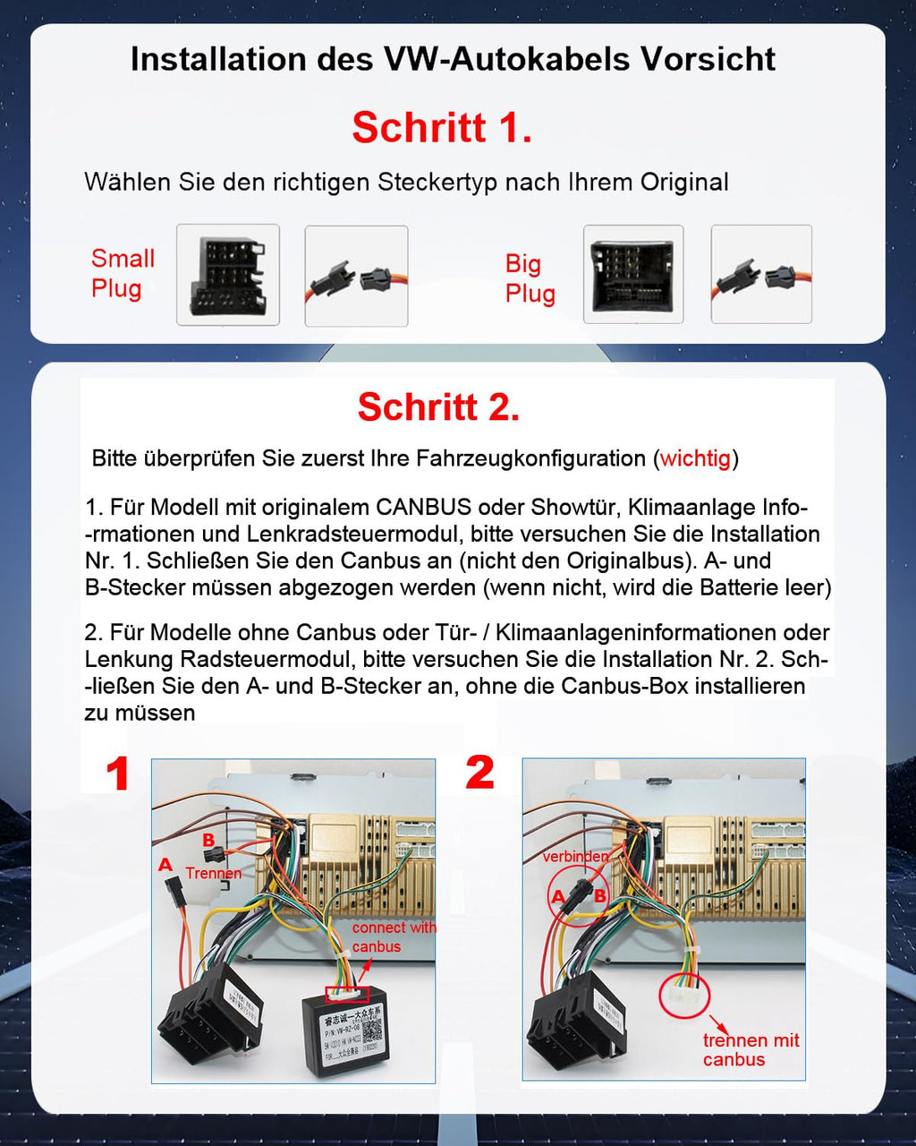 Essgoo 4+64G Autoradio Carplay 9 Zoll Android 14 Wireless Auto Radio Für VW Golf 5 6 Touran B6 EOS Tiguan Polo mit Bluetooth GPS RDS Navi Mirror Link FM SWC