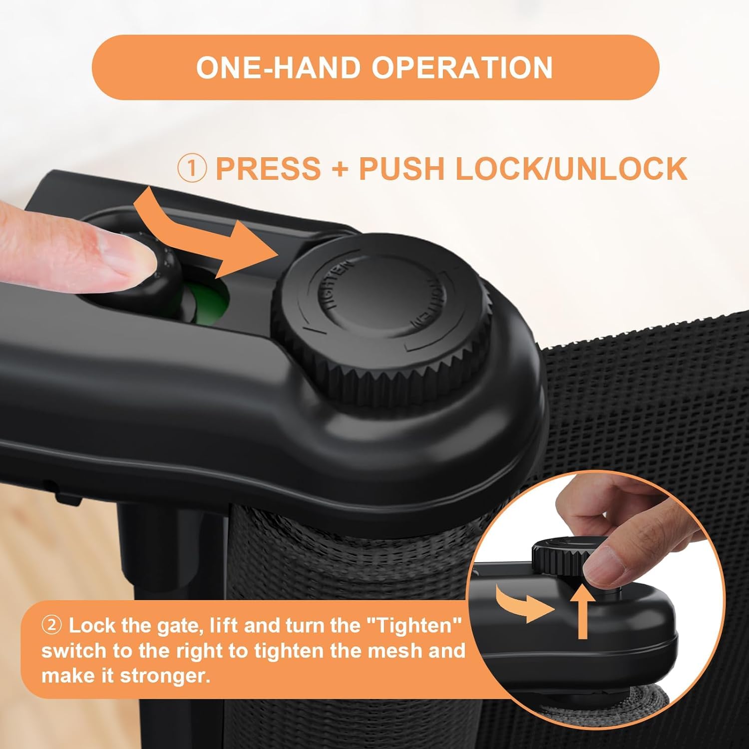 Treppenschutzgitter Türschutzgitter Ausziehbar 0-500 cm,Baby Absperrgitter Schutzgitter Treppe für Kinder,Katzen und Hunde,Geeignet für Innen Außenbereich (500cm/grau)