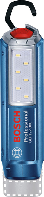 Bosch Professional 12V System Akku LED Lampe GLI 12V-300 (300 Lumen, ohne Akku/ Ladegerätn)
