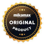 mikamax - Lapzer Laptop Schreibtisch - Bambus - Luftlöcher - Betttisch - Laptoptisch - Knietablett - Schoßtablett - 59 x 31 x 2 cm