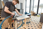 Bosch Professional 18V System Akku Kreissäge GKS 18V-57 G (kompatibel mit Führungsschiene, Schnitttiefe: 57 mm, inkl. 2x 4.0Ah Akku, SchnelSchnellladegerät GAL 18V-40, 1x Kreissägeblatt, L-BOXX)