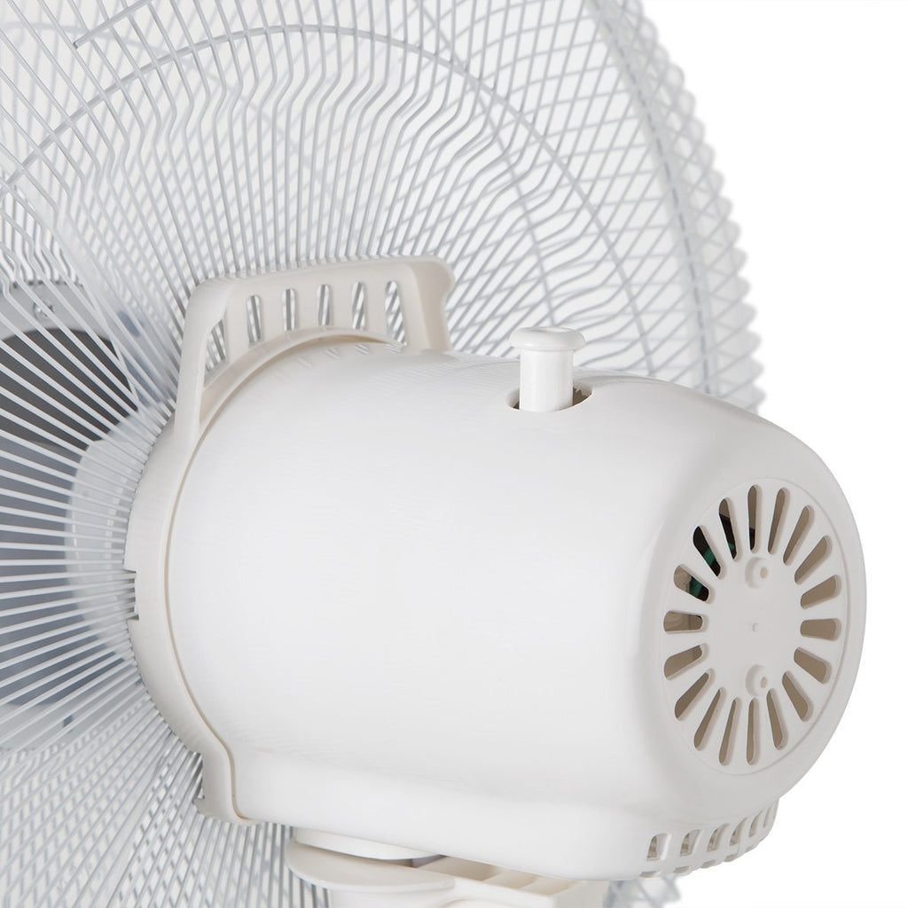 Orbegozo SF 0147 - Standventilator, 3 Stufen, Blättergröße 40 cm, einstellbare Höhe, 50 W, Weiß