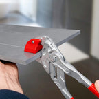KNIPEX Fliesenbrechzange verchromt mit Kunststoff überzogen 250 mm, 91 13 250