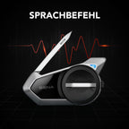 Sena 50S Motorrad Bluetooth Headset mit Drehrad und Sound by Harman Kardon, integriertem Mesh Intercom System und Premium Mikrofon & Lautsprechern