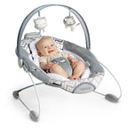 Ingenuity, automatische Babywippe Babyschaukel, Braden mit 2 Schaukelgeschwindigkeiten, mehr als 12 Melodien, abnehmbarem Spielzeugbügel, maschinenwaschbarem Sitzkissen und mehr