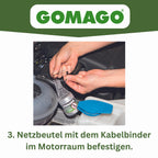 GOMAGO Marderschutz für Ihr Auto 2er Set | Zuverlässige und einfache Mardervergrämung durch Duftstoff | Alternative zu Marderschreck, Marderspray, Ultraschall u.ä. | Einfache Anwendung [2 x 35g]