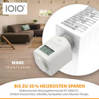 5 Stück IOIO Elektronisches Heizungsthermostat HT 2000/23 | Heizkosten sparen bis 30% | Einfache Installation | Individuell programmierbar | Heizkörperthermostat | Heizkörper Heizungsregler
