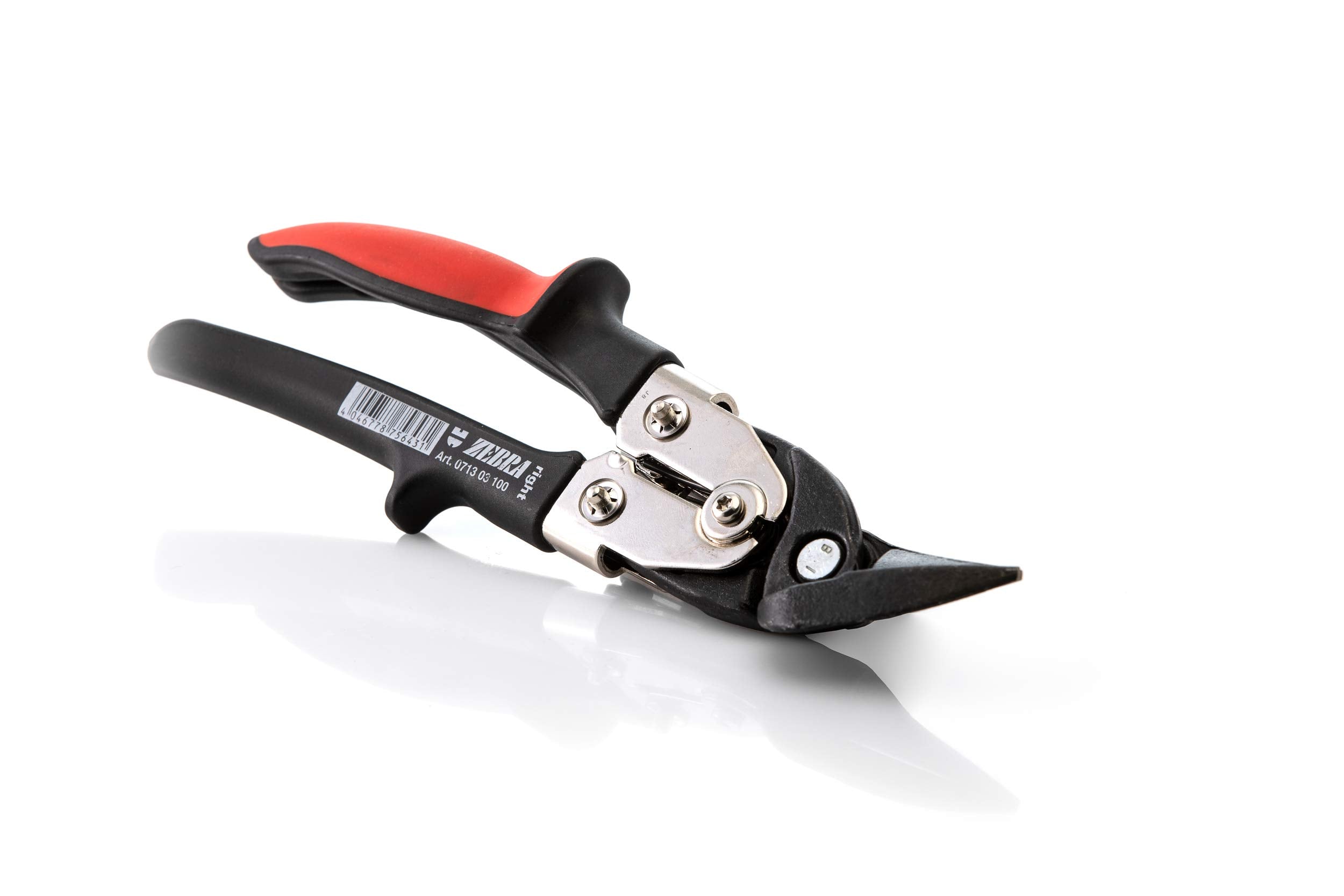 Würth Blechschere für Durchlauf- und Figurenschnitte rechts L260mm, Weiß