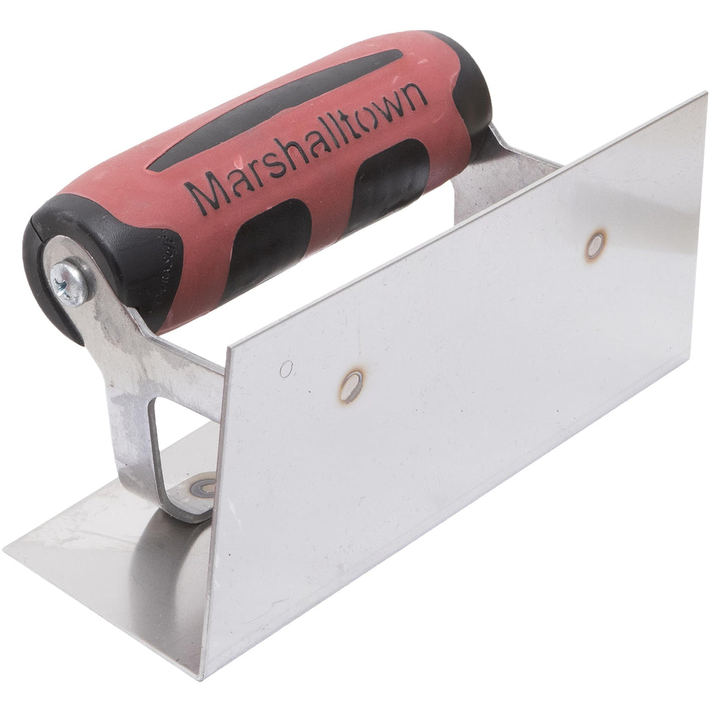 Marshalltown Inneneck-Kelle -Quadratischer Radius-Durasoft Griff, Edelstahl, 152x64 mm, silber, 65SSD