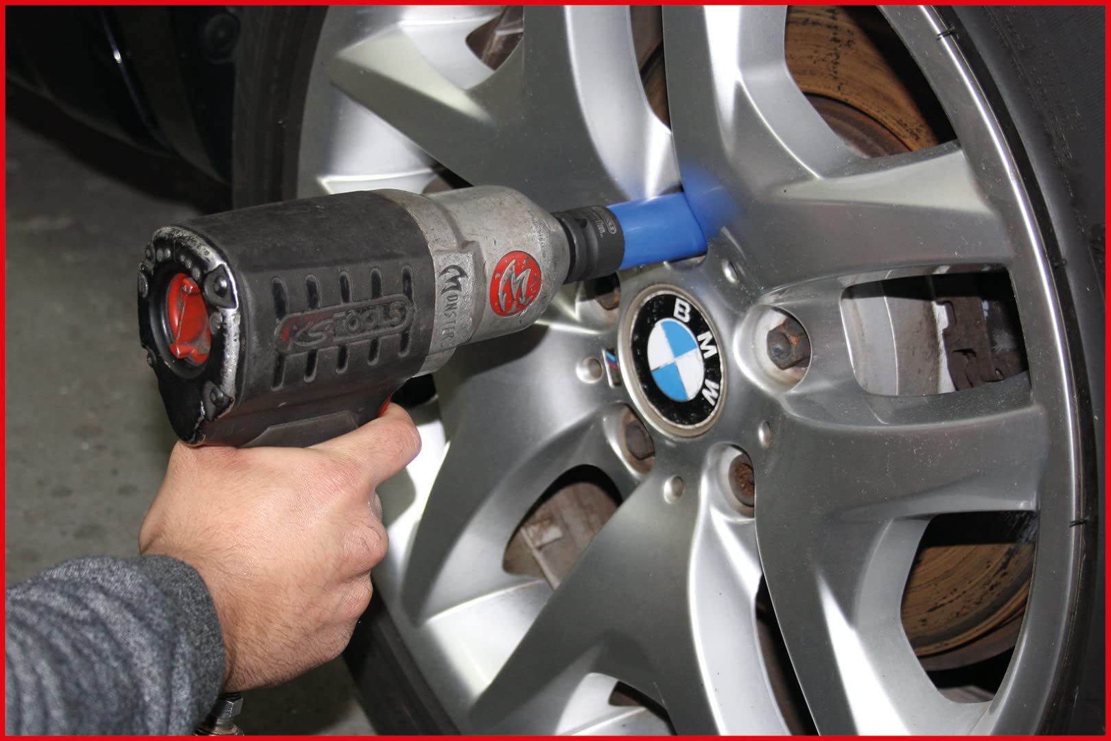 KS Tools 515.1070 1/2" Alu-Felgen Kraft-Stecknuss-Satz robust, 3-tlg.