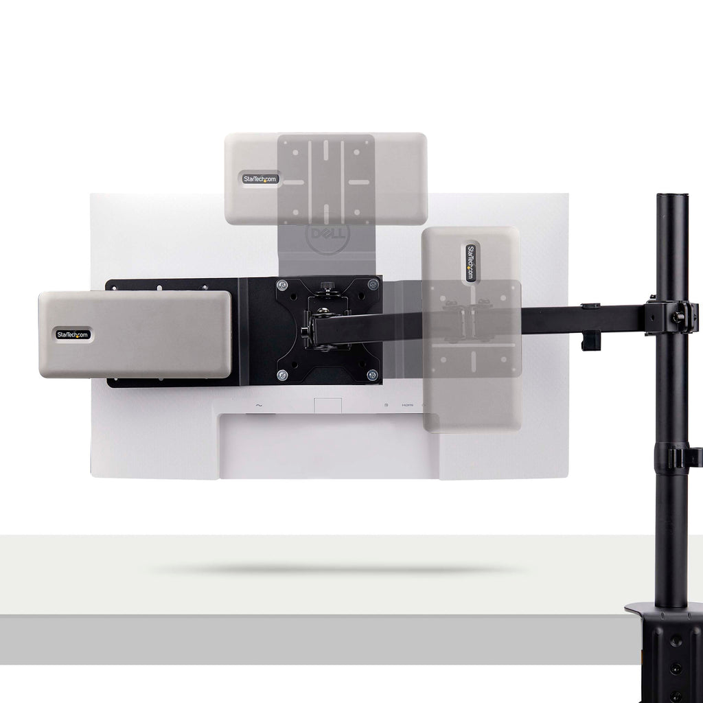 StarTech.com VESA Halterung für Mini Pc/NUC/Thin Clients oder Docking Stationen, Adapterplatte, VESA 75x75/100x100 Kompatibel
