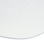 Relaxdays Bodenschutzmatte Bürostuhl, 120x150 cm, PVC Bodenunterlage Laminat, Parkett, Fliesen, rutschfest, transparent