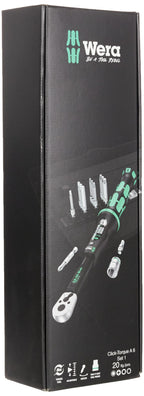 Wera 05130110001 Click-Torque A 6 Set 1 Drehmomentschlüssel-Satz