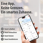 Brennenstuhl Connect WiFi LED Strahler WF 2051 P (24W, 2800lm, IP54, diverse Lichtfunktionen über App einstellbar, Außenstrahler zur Wandmontage mit Bewegungsmelder)