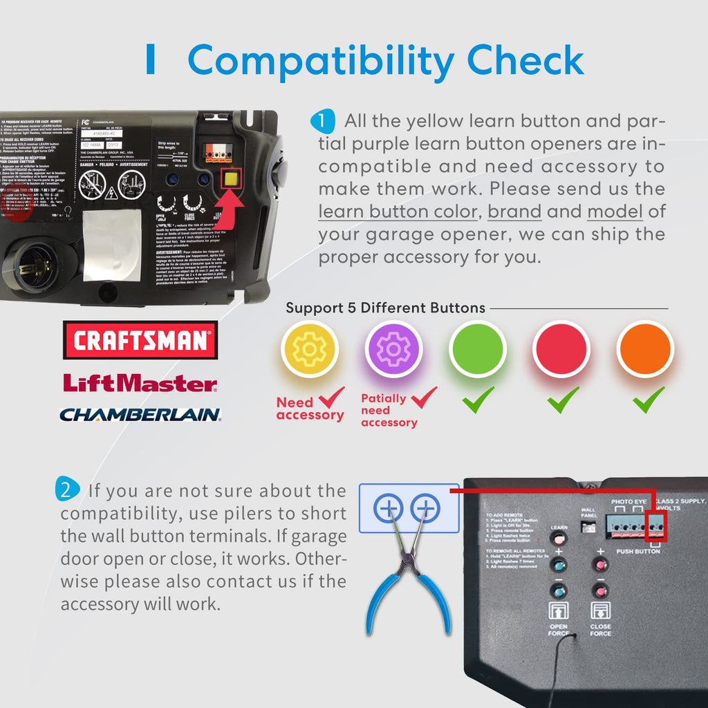 meross Smart WLAN Garagentoröffner, APP-Steuerung, Kompatibel mit Alexa, Google Assistant und SmartThings, kein Hub erforderlich