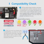 meross Smart WLAN Garagentoröffner, APP-Steuerung, Kompatibel mit Alexa, Google Assistant und SmartThings, kein Hub erforderlich