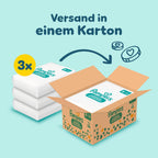 Pampers Premium Protection Größe 3, 204 Windeln, 6kg-10kg, Doppelter Schutz für die Haut und vor Auslaufen