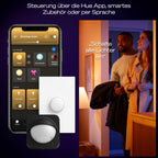 Philips Hue White Ambiance Aurelle smarte LED Panelleuchte, 120x30cm, Innenbeleuchtung, Smart Home Deckenleuchte für Schlafzimmer/Wohnzimmer, neue Generation, weiß