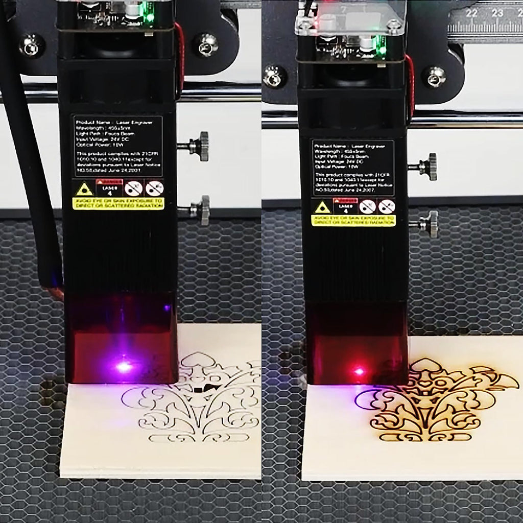Creality Luftassistent für Lasergravierer, justierbarer 6 Gal/Min Luft Assist Pumpe Kompressor für CR-Laser Falcon 10W Laserschneider und Gravierer, Rauch und Staub entfernen