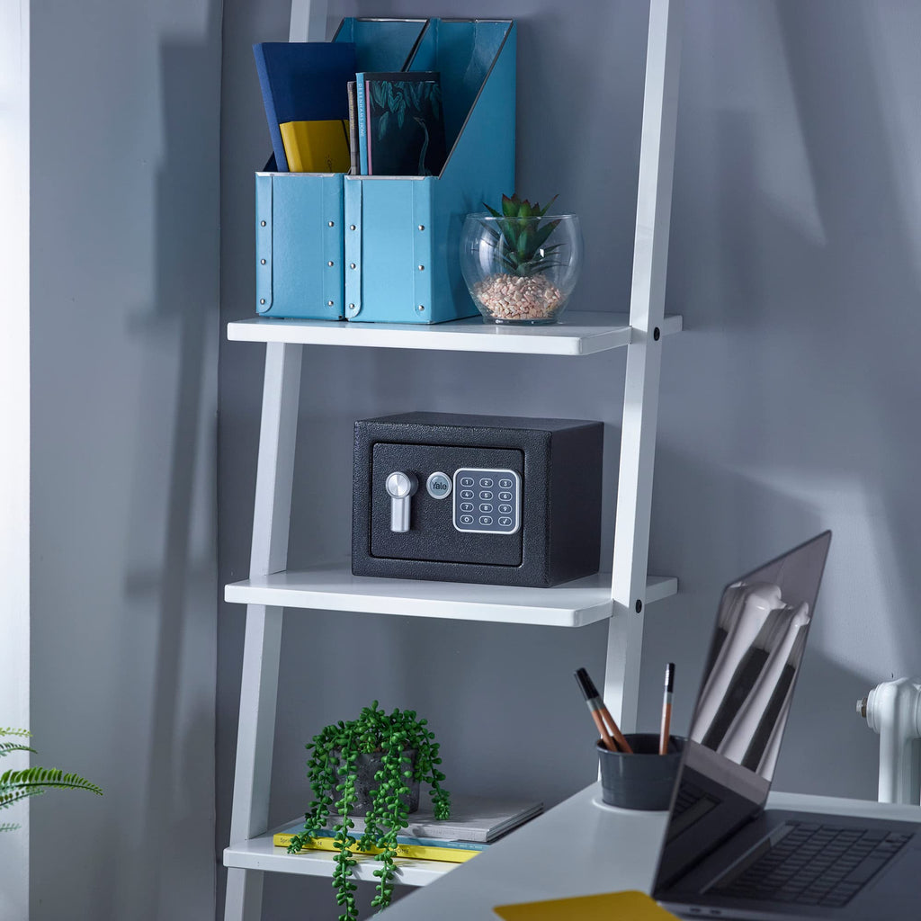 Yale Elektronischer Tresor - YSV/170/DB2/B - Mini - Blau - Standardsicherheit
