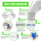 Baby Tür Schaukel Springen Übung Türhopser Türrahmen Jumper für Baby 6-24 Monate