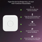 Philips Hue Essential Smart LED A60 Glühbirne,white and color, E27-Fassung, 8 W, 2200 K–6500 K, 806 lm, dimmbar, kompatibel mit Alexa, Google Assistant und Apple Home, 4er-Pack