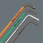 Wera 05022669001 3950/9 Hex-Plus Multicolour Stainless 1 Winkelschlüsselsatz, metrisch, Edelstahl, 9-teilig