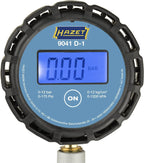 HAZET Reifenfüll-Messgerät 9041D-1 I Digitale Anzeige, beleuchtet, Messbereich: 0-12 bar, Schlauchlänge: 400 mm, Manometer-Durchmesser: 63 mm I Reifendruckprüfer für Auto, Motorrad, Lkw uvm.