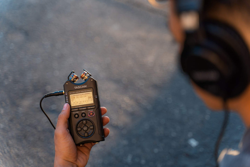 Tascam DR-40X Tragbarer Vierspur-Audiorecorder und USB-Interface