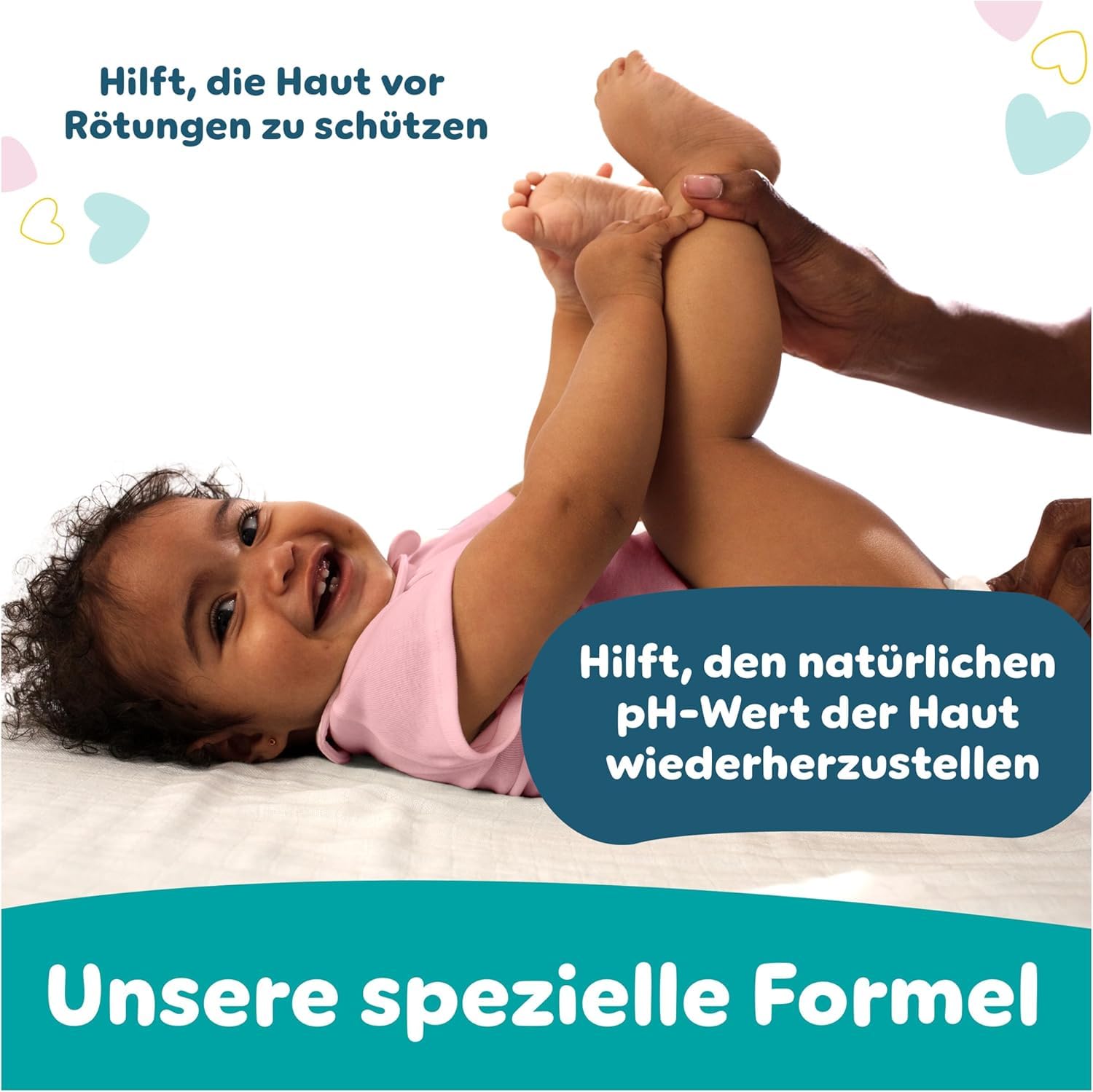 Pampers Sensitive Feuchttücher 30 Packungen mit 80 Stück, 2400 Feuchttücher, ohne Duft, für eine sanfte und weiche Reinigung
