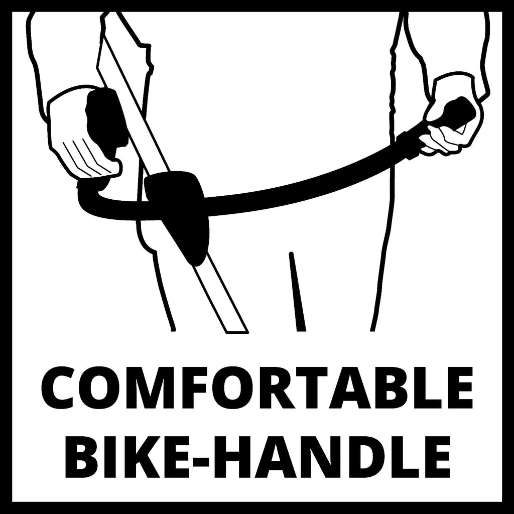 Einhell Benzin-Sense GC-BC 36-4 S (1 kW, 42 cm Schnittbreite Faden, 25.5 cm Schnittbreite Messer, Alu-Hand-/Bikegriff mit Bedienelementen, Alurohrführungsholm, 3-Zahn-Messer + Doppelfadenspule)