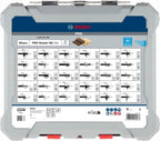 Bosch Professional 30tlg. Fräser Set Mixed (für Holz, für Oberfräsen mit 1/4 Zoll Schaft)