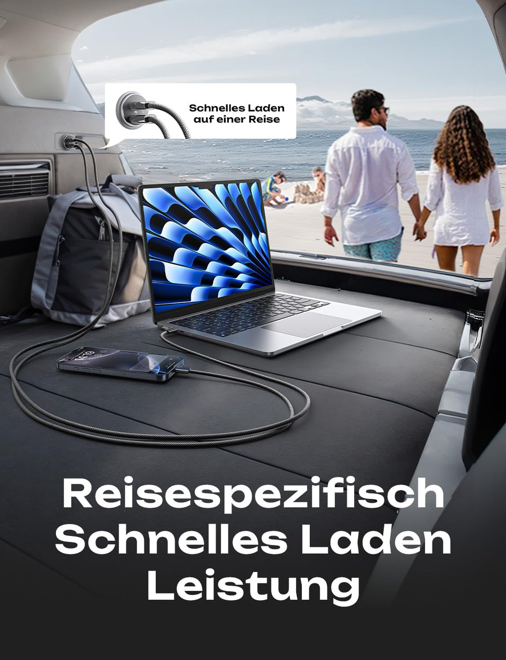 LISEN 90W Zigarettenanzünder USB C, [PD3.0 Superschnelles Laden] Autoladegerät Zigarettenanzünder, KFZ Ladegerät USB C, Car Charger Schnellladung für iPhone 17 16 15 Pro Max iPad Galaxy S25 S24