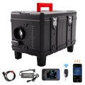 VEVOR 8 kW Dieselheizung 12 V /24 V All in One Diesel-Luftheizung, mit Bluetooth App Steuerung & Fernbedienung& Anzeigebildschirm & CO-Alarm, schnell aufheizende tragbare Dieselheizung für Fahrzeuge
