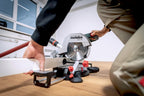 metabo Kappsäge KS 216 M - 1100 W, 216 mm Sägeblatt - Präzisionsschnitt, LED-Schattenlinie, integrierte Tischverbreiterung, leicht und mobil - Inkl. Hartmetall-Sägeblatt und Zubehör