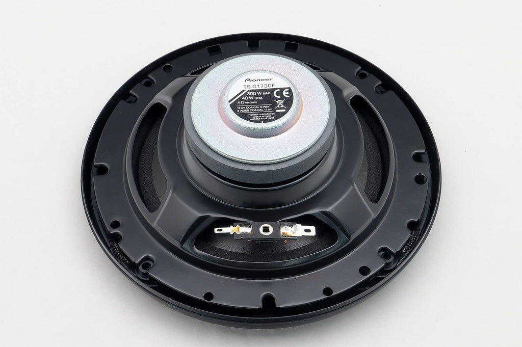Pioneer TS-G1730F 3-Weg-Koaxiallautsprecher für Autos (300 W), 17 cm, kraftvoller Klang, IMPP-Membr Schwarz