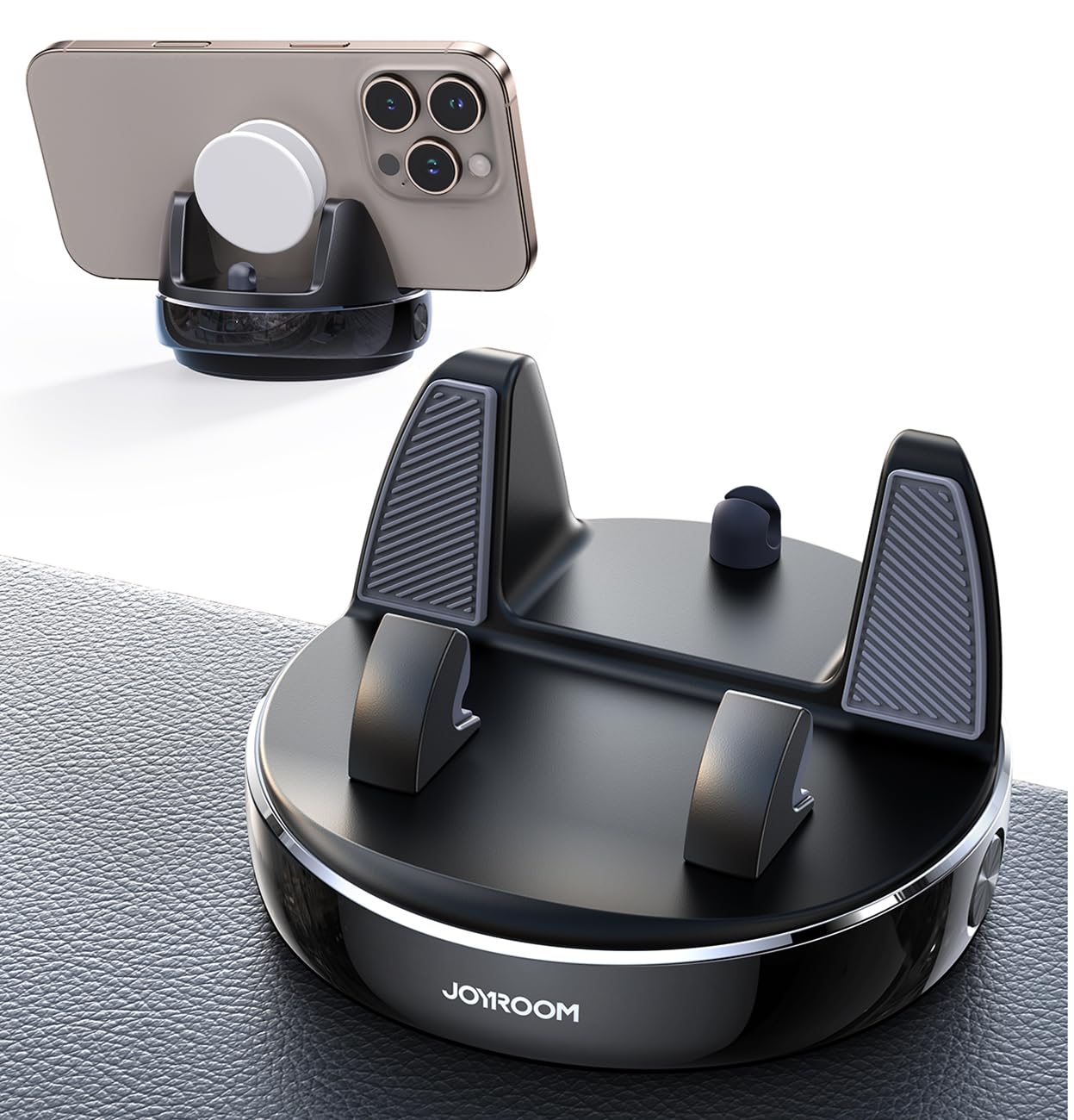 JOYROOM Handyhalterung Auto Armaturenbrett, Anti Rutsch Handy Halterung Auto kompatibel mit PopGrip, Universelle KFZ Autohalterung für iPhone/Samsung/Huawei/Google/Android Smartphones