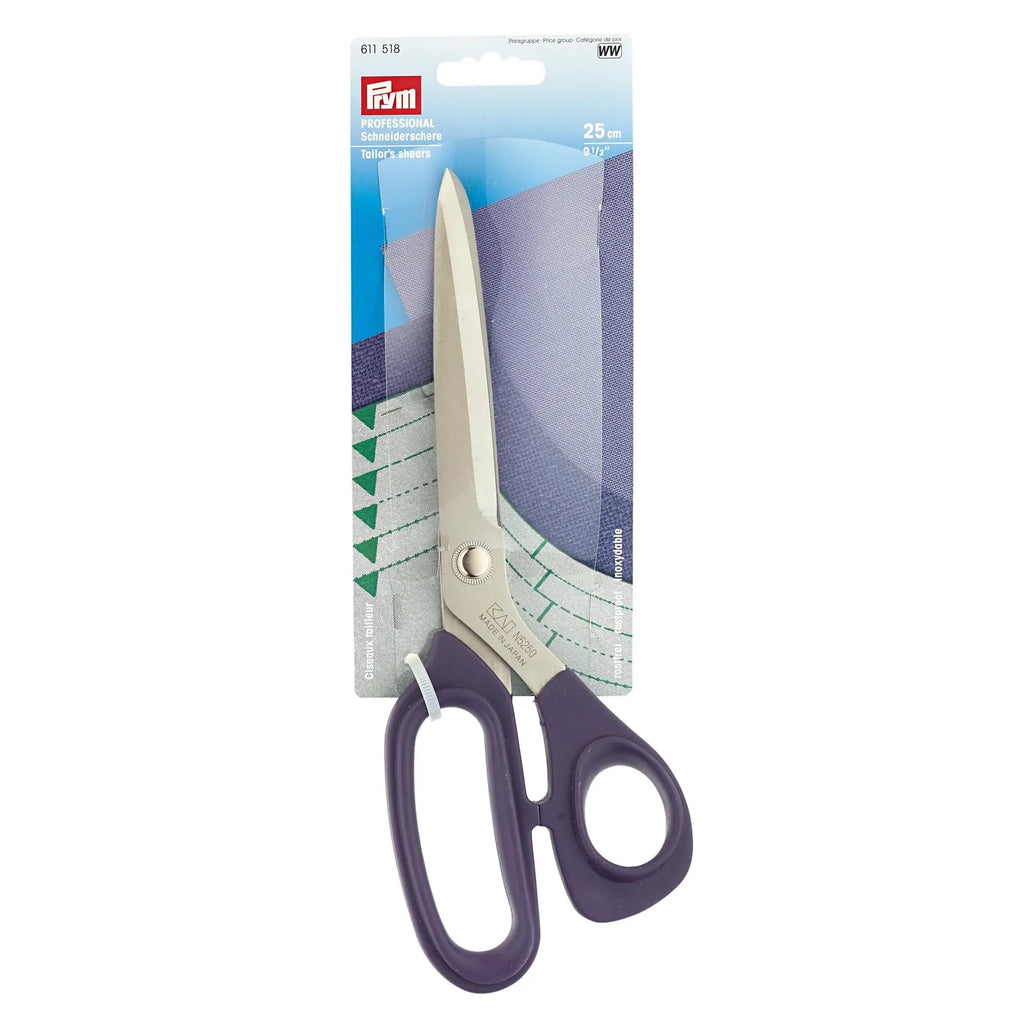 Prym 611518 Professional Schneiderschere 9 1/2'' 25 cm, Blau